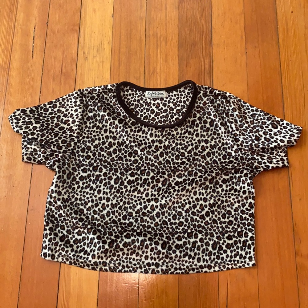 Cheetah Crop Top